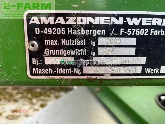 Esparcidor - Amazone - za-m 1000 premiis