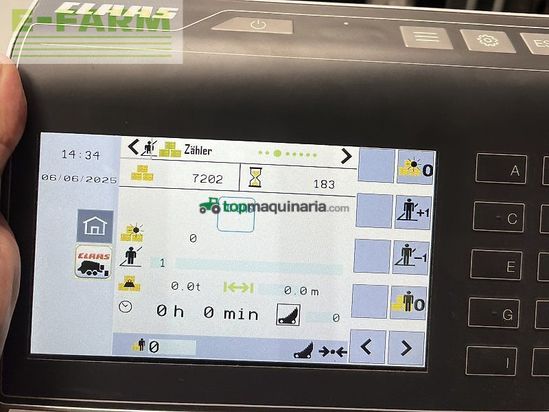 Empacadora gigant - Claas - quadrant 5200 fc