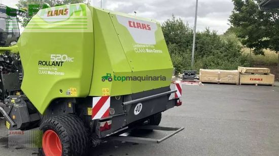 Empacadora gigant - Claas - rollant 520 rc