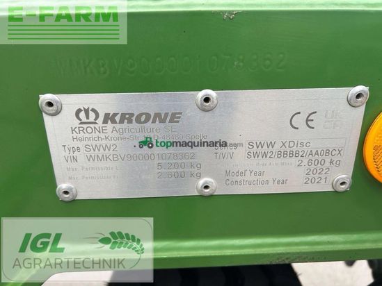 Cabezal - Krone - xdisc 620