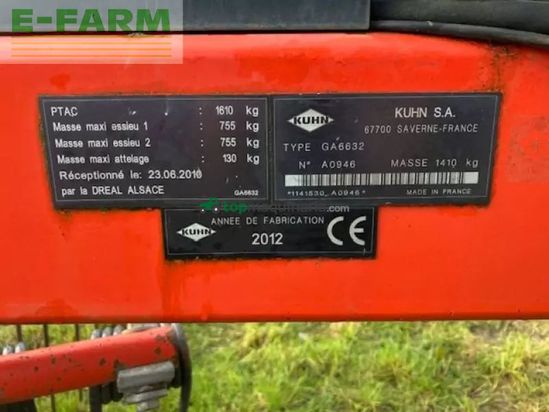 Rastrillo - Kuhn - 6632