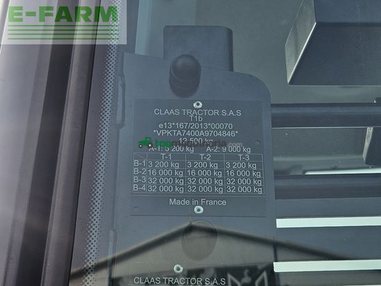 Tractor agrícola - Claas - arion 660 cmatic cebis