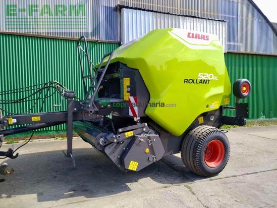 Empacadora gigant - Claas - rollant 520 rc