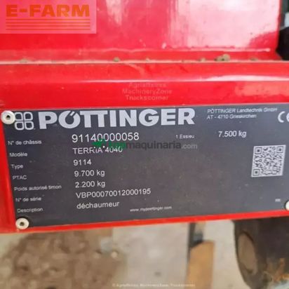 Cultivador - Pöttinger - terria 4040