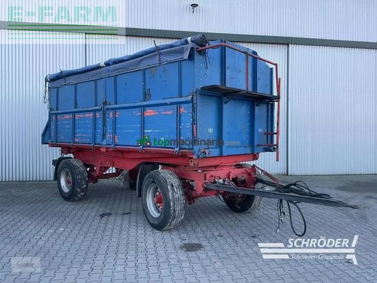 Remolqu agrícola -  - dreiseitenkipper 16 t