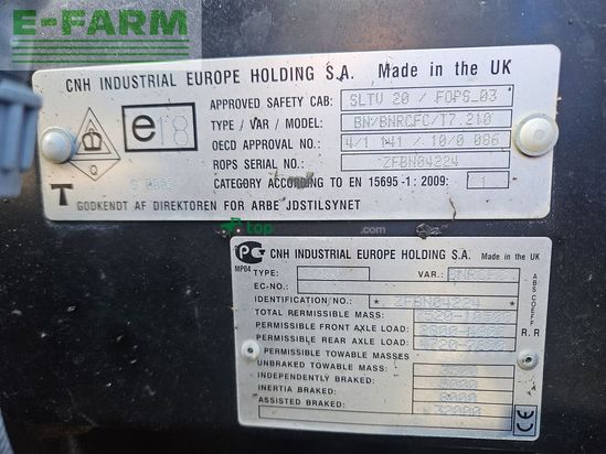 Tractor agrícola - New Holland - t7.210 power command