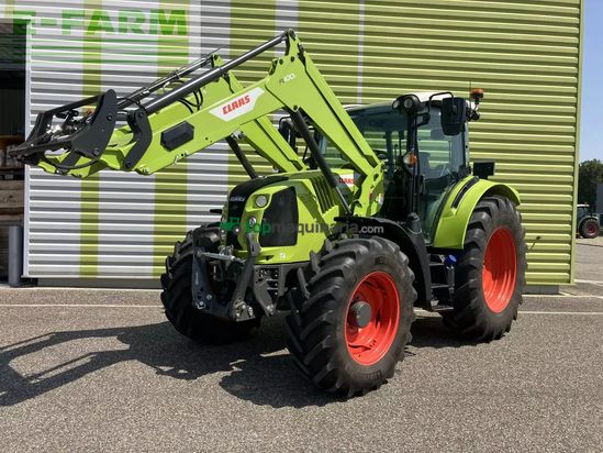 Tractor agrícola - Claas - arion 430 panoramic + fl 100 c