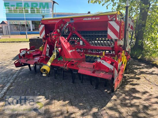Combinado de siembra - Pöttinger - lion 302 + vitasem 302 add