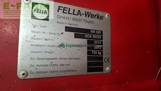 Cortacésped manual - Fella - sm320