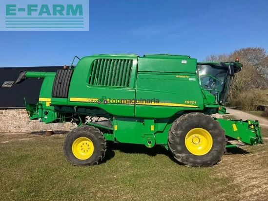 Cosechadora de Cereal - John Deere - hillmaster 670l