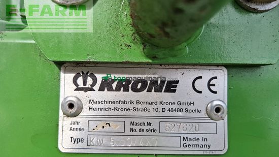 Henificador - Krone - kw5.50/4x7