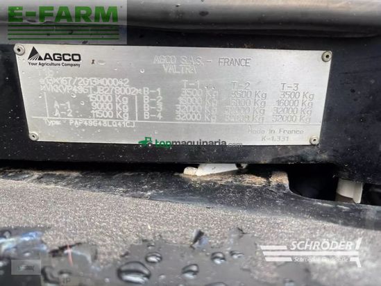 Tractor agrícola - Valtra - s 394 - rüfa