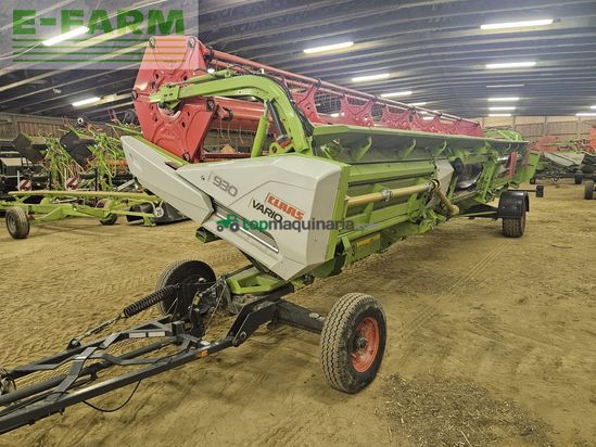 Cabezal - Claas - vario 930 + 2 rapstrenner + transportwagen