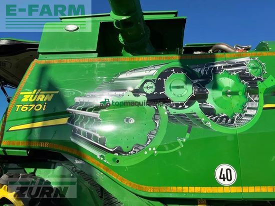 Cosechadora de Cereal - John Deere - t670