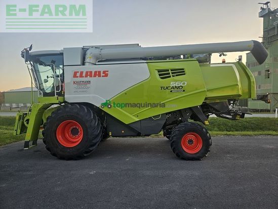 Cosechadora de Cereal - Claas - tucano 560 montana