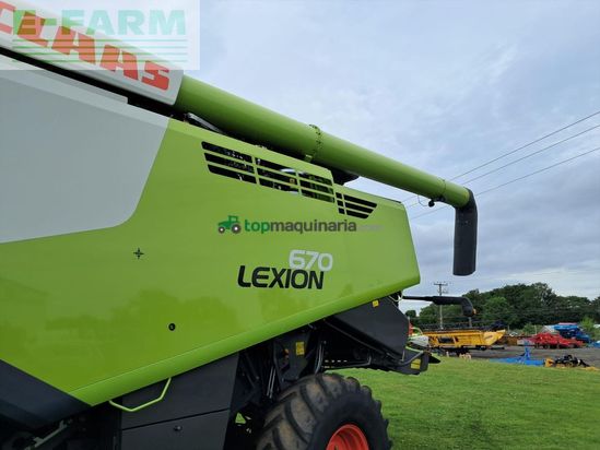 Cosechadora de Cereal - Claas - LEXION 670TT