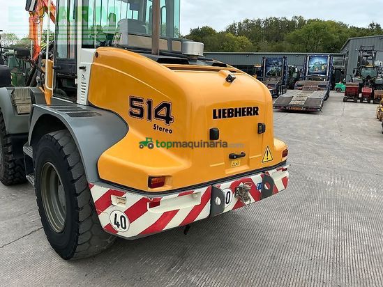Minicargadora - Liebherr - 514 stereo wheeled loading shovel (st23960)