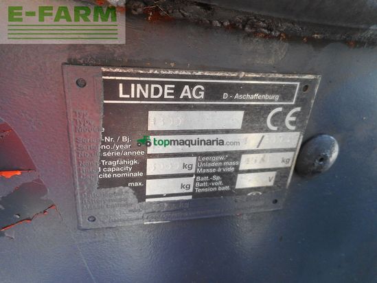 Elevadora - Linde - h30d triplex 4,6m + 3. u. 4. kreis