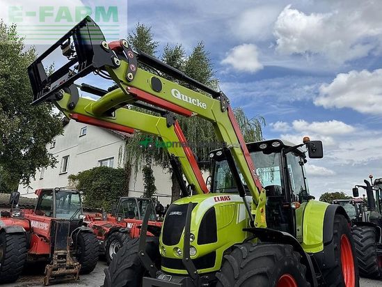 Tractor agrícola - Claas - arion 640 cis + quicke q65