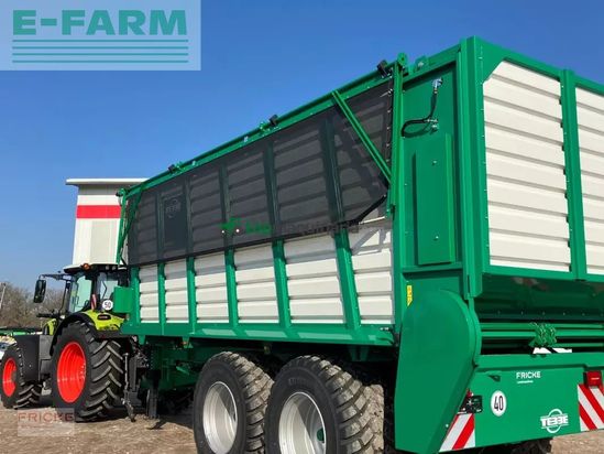 Cinta transportadora de forraje - Tebbe - st 450 tandem silotrailer