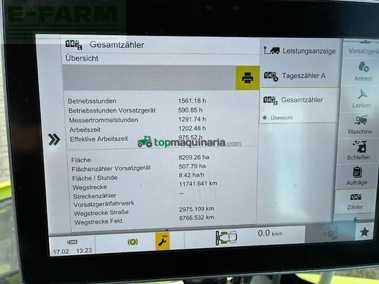 Cosechadora de Cereal - Claas - jaguar 970 e5