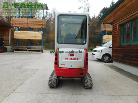 Excavadora - Takeuchi - tb 216 ( 1.865kg ) powertilt + hydr. schnellwech