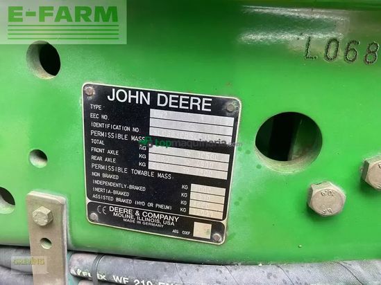 Tractor agrícola - John Deere - 6830 premium