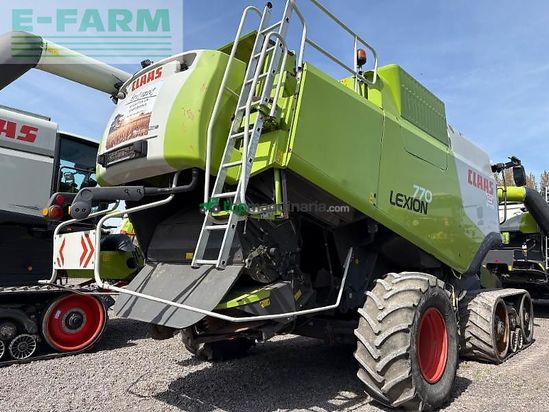 Cosechadora de Cereal - Claas - lexion 770 terra trac