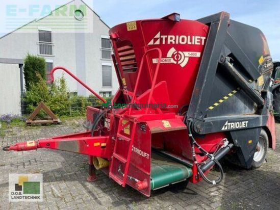 Remolqu esparcidor - Trioliet - triomix 1-800