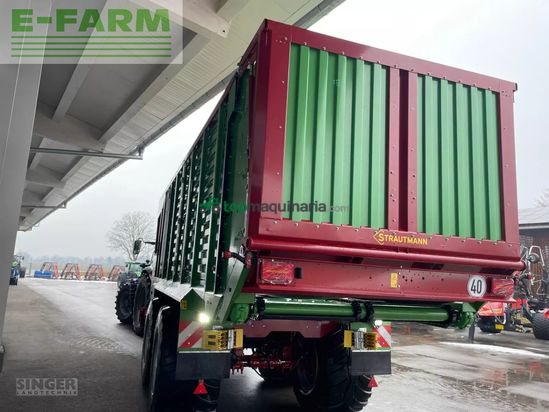 Remolqu agrícola - Strautmann - magnon cfs 11-470 kurzschnittladewagen