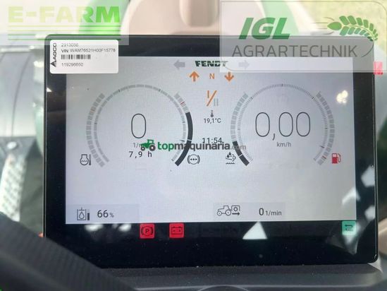 Tractor agrícola - Fendt - vario 724 profi plus