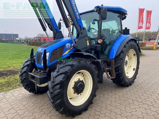 Tractor agrícola - New Holland - td5.115 mit frontlader & druckluft