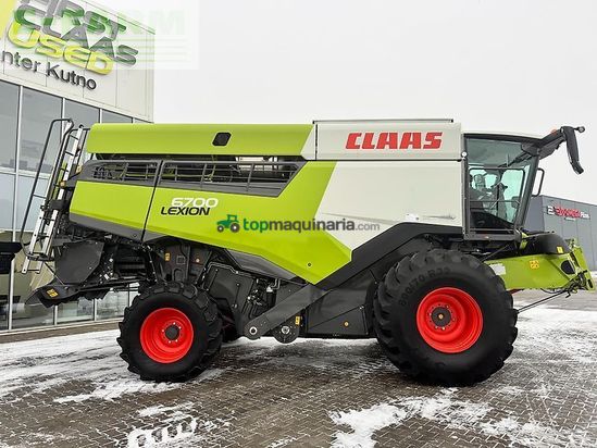Cosechadora de Cereal - Claas - lexion 6700 + v930
