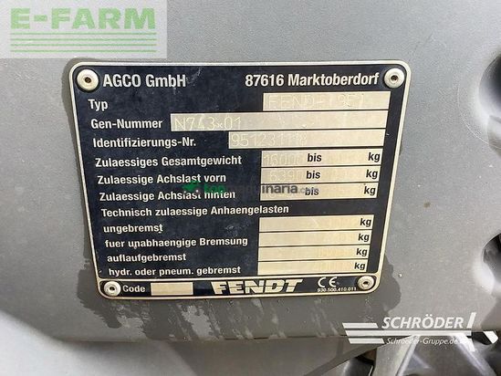 Tractor agrícola - Fendt - 930 vario s4 profi plus ProfiPlus