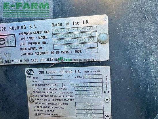 Tractor agrícola - New Holland - t 7.210