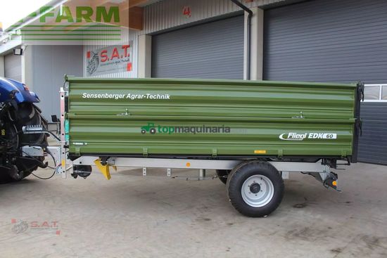 Volquet - Fliegl - einachs-dreiseitenkipper edk 60 fox