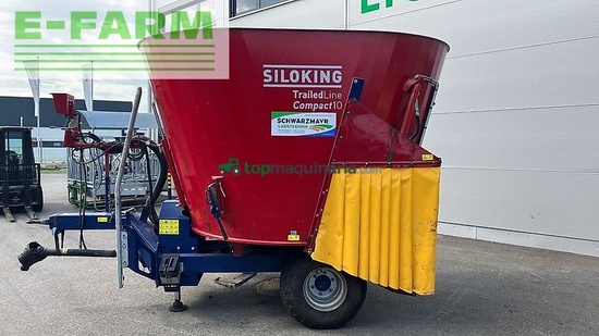 Remolqu esparcidor - Siloking - trailedline compact 10