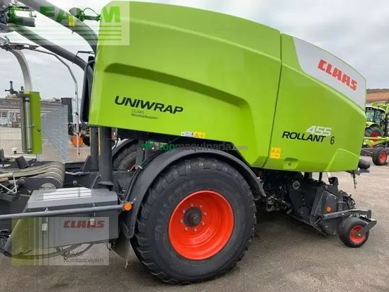 Empacadora gigant - Claas - rollant 455 rc uniwrap
