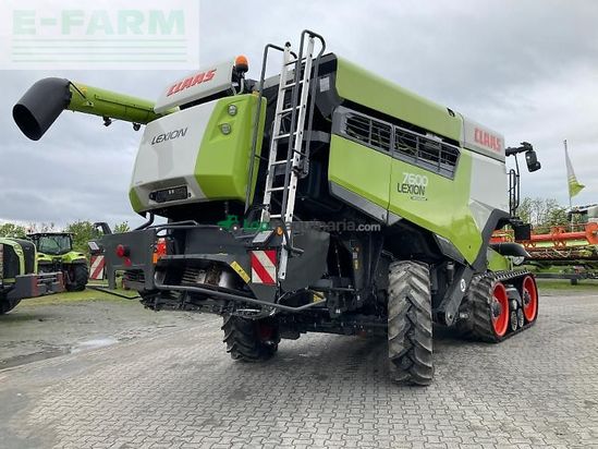 Cosechadora de Cereal - Claas - lexion 7600 terra trac