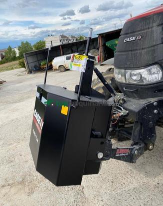 CONTRAPESO DE ACERO CON CAJÓN PORTA HERRAMIENTAS