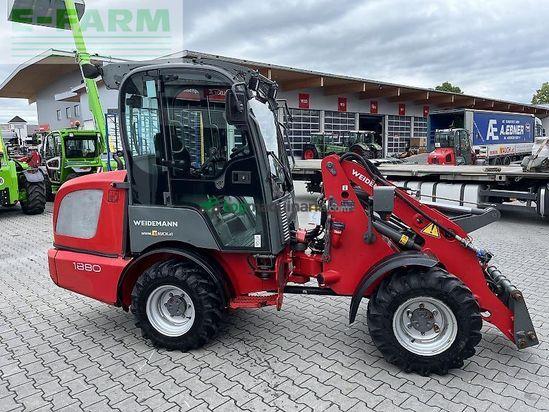 Minicargadora - Weidemann - 1880 kabine mit 30km/h + highflow