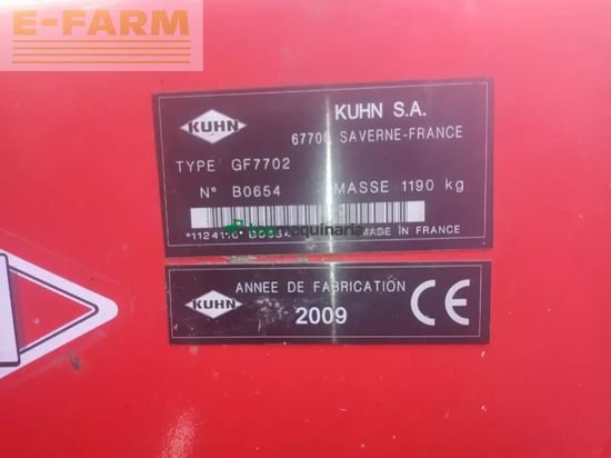 Henificador - Kuhn - gf 7702