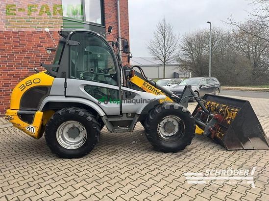 Minicargadora - kramer - 380 allrad + schaufel + palettengabel