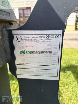 Minicargadora - kramer - kl25.5t im kundenauftrag
