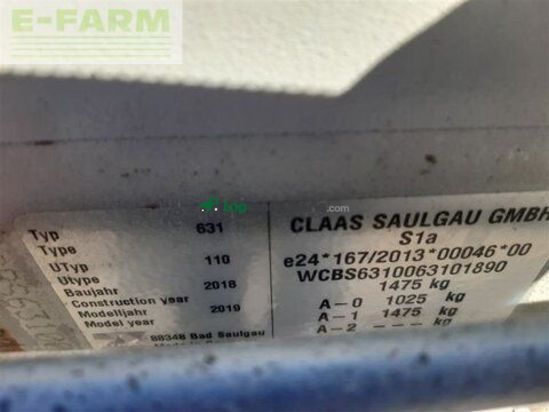 Henificador - Claas - wender volto 1300 t