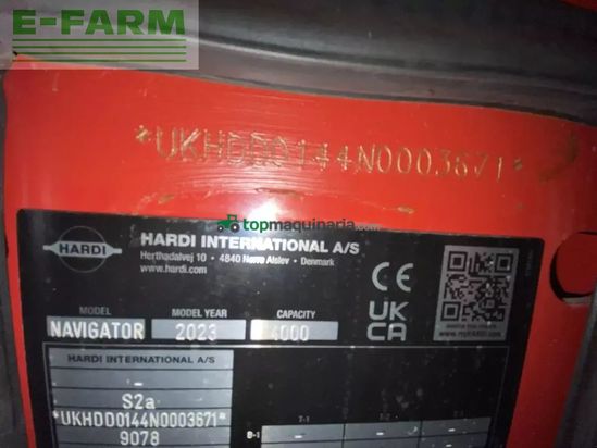 Atomizador - Hardi - navigator 4000l 27m 9tb ddz