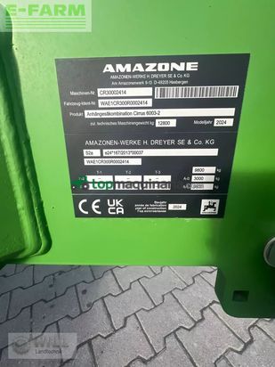 Combinado de siembra - Amazone - cirrus 6003-2