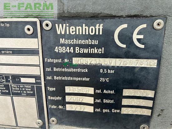 Cuba de purin - Wienhoff - vt 15500