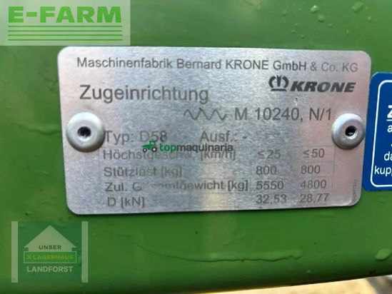 Empacadora gigant - Krone - fortima v 1500 mc