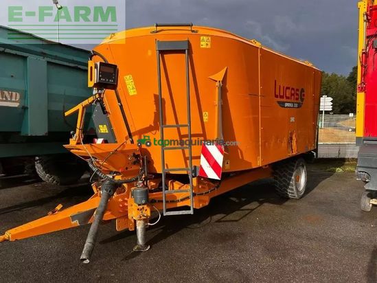 Remolqu esparcidor - Lucas - spirmix 220